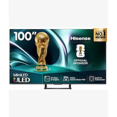 Hisense 100 Inch UHD Mini-LED 165HZ VRR Gaming TV