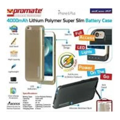 Promate aidCase-i6P 4000mAh Lithium Polymer