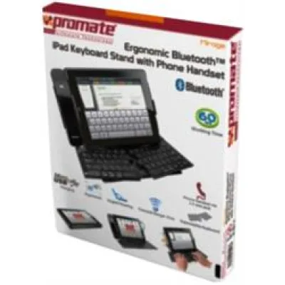 Promate Wireless Bluetooth Keyboard with Phone Handset