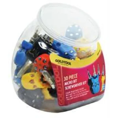Goldtool 40PC Micro-Bits Screwdriver, Retail