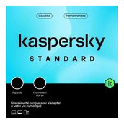 Kaspersky 5 Devices Standard Internet Security Software