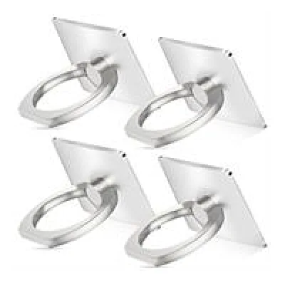Geeko Universal Silver Ring Smartphone Grip