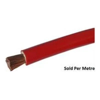 Solarix 16mm2 Battery Power Cable Per Metre Red